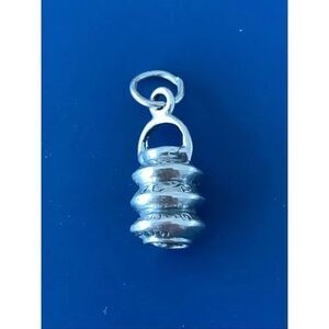 .925 Chinese Lantern Sterling Silver Jewelry Charm #party #Asian celebration